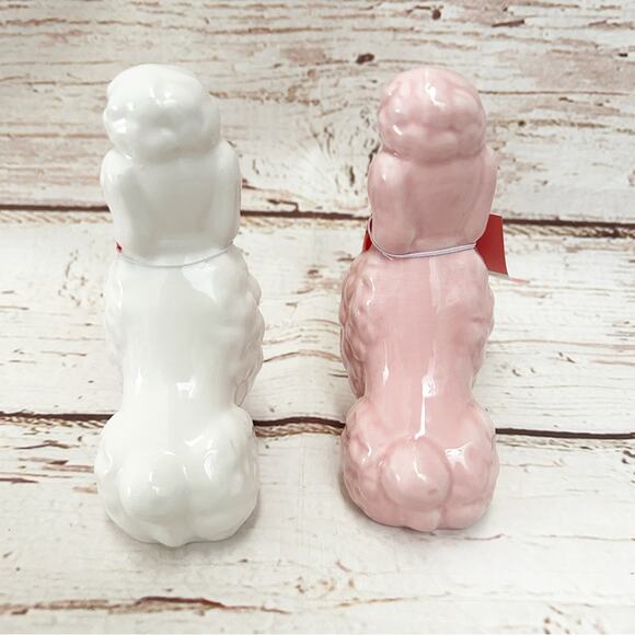 TARGET Valentines Day Poodles White and Pink Set - Picture 3 of 8